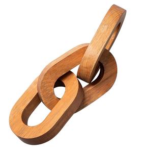 Meilleur fabricant indien de chaînes en bois sculptées à la main, chaîne en bois pour la décoration de la maison, du salon, de la table, produit artisanal - Product Image 1