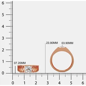 Anillo de Diamantes para Hombre - Ruta del Flecha - Product Image 5