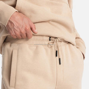 ชุดวอร์มผู้ชายแบบจ็อกเกอร์สั่งทำขายส่งจากโรงงาน ทรงโอเวอร์ไซส์ มีเชือกผูกแบบเกลียว ผลิตจากผ้าฝ้าย 100% - Product Image 5