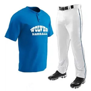Uniforme de baseball de haute qualité Ensemble d'uniformes de baseball de qualité supérieure en gros et à bas prix - Product Image 4