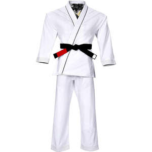 Combinaison d'entraînement d'arts martiaux de nouvelle conception, logo personnalisé, uniforme de karaté, de judo et de jiu-jitsu - Product Image 3