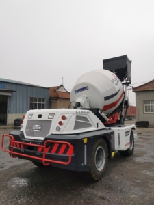 Nouveau camion malaxeur Chine nouveau Mini camion malaxeur à béton à chargement automatique Portable mélange de béton de roue - Product Image 5