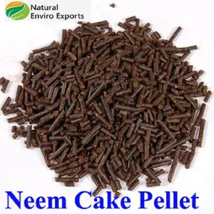 Reiner Neem-Kuchen-Pellets organischer Dünger in Eigenmarke kundenspezifische Verpackung mit Bio-Zertifizierung Neem-Kuchen-Pellets