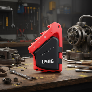 Porte-clés hexagonaux en plastique Usag vides - Product Image 3