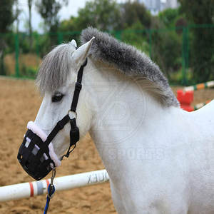 Bozal de pastoreo de caballos de nailon de alta calidad, cómodo con acolchado suave y ajuste seguro - Product Image 6