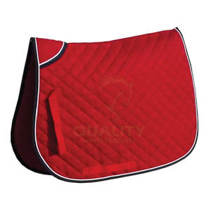 Tapis de selle de cheval de dressage de haute qualité tissu à séchage rapide avec boucles de circonférence à vendre - Product Image 1