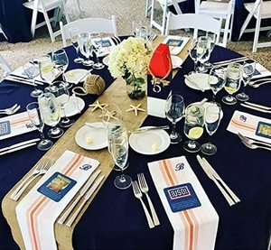 Rouleau de toile de jute pour chemin de table, bannière, napperons, arts, artisanat, couture, mariage, baby shower, pelouse et jardin OEM - Product Image 2