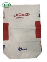 Sac d'emballage pour farine en kraft imprimé flexo biodégradable de haute qualité, multi-parois, protection contre l'humidité, écologique, 10 kg, 20 kg, 25 kg