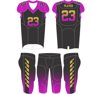 Conjuntos de uniformes de fútbol americano para jóvenes Último diseño con servicio OEM Sublimación Tamaño XL Nuevo diseño Uniforme de fútbol americano - Product Image 6