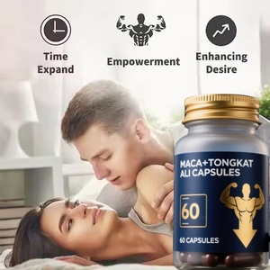 Cápsulas de extracto de raíz de Maca con etiqueta personalizada OEM/ODM para suplementos de fuerza de resistencia para hombres, suplemento sanitario Tongkat Ali - Product Image 3
