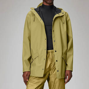 Veste de pluie d'hiver pour homme, style streetwear, sur mesure, manches longues, optimisée pour le sport, imperméable, respirante, coupe-vent, écologique - Product Image 6