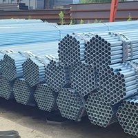 Tubo de Acero Galvanizado en Caliente Q235 de 48.3mm para Andamios, Tubería de Construcción con Certificación CE, Marca YOUZHENG, Soldadura y Corte, Tangshan