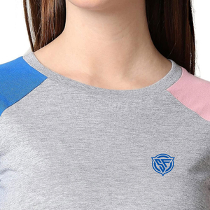 เสื้อยืดคอกลมแฟชั่นฮอตแฟชั่นสำหรับผู้หญิงผ้าคอตตอน100% ระบายอากาศได้ดีสไตล์ลำลองเป็นมิตรกับสิ่งแวดล้อมโลโก้ - Product Image 6