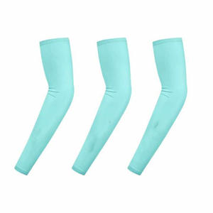 Protection solaire UV Compression de refroidissement Manchon de bras de sport Cyclisme Pêche Sublimation Manchons de bras vierges - Product Image 3