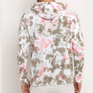 Créez vos propres sweats à capuche tie-dye pour hommes - Couleurs et logo personnalisés, coton mélangé de haute qualité, service OEM, prix bas - Product Image 5