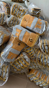 Guantes de Protección de Alta Calidad de 10.5 Pulgadas, Grado AB, Anti-Corte, de Piel de Búfalo, para Trabajos de Construcción y Protección para Hombres - Product Image 5