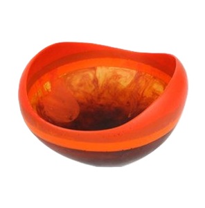 Tazones de Resina para Ensalada de Frutas, Tamaño y Color Personalizados, Nuevo Estilo, Tazones para Servir con Múltiples Remolinos para Hoteles, Restaurantes y Bares - Pulidos - Product Image 2