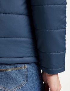 Conception de logo personnalisé OEM Vestes bouffantes pour hommes Vêtements de plein air avec col Vestes de manteau bouffant pour hommes - Product Image 5