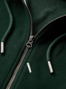 Sudadera con Capucha Personalizada de Algodón Grueso para Hombre, Estilo Urbano, con Bolsillo Tipo Canguro y Diseño de Capucha Ajustable - Product Image 5