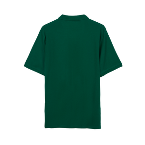 Camisa POLO de manga corta de verano para hombre, moda de negocios informal bordada con solapa suelta, tela estampada, Material de seda de punto - Product Image 6