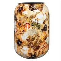 Nouvelle jardinière en fer émaillée, design élégant, avec logo personnalisé imprimé, fabriquée à la main en Inde, durable, pour usage domestique et de jardin, finition émaillée.