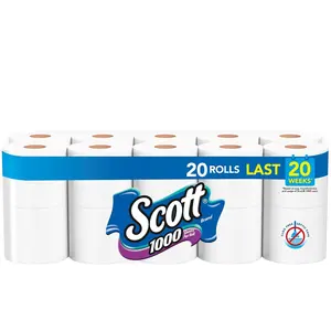 Scott 1,000 lembar per rol kertas Toilet, 20 gulungan