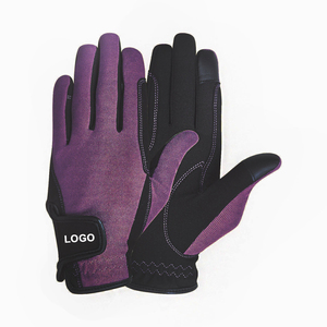 Gants de pêche et d'équitation légers et respirants antidérapants Vente chaude en cuir PU antidérapant Handschuhe d'équitation - Product Image 2