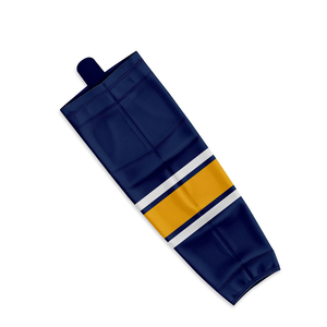 Couleur personnalisée et logo Chaussettes de sport unisexes en polyester pour hockey sur glace Prix raisonnable Chaussettes légères en polyester pour hockey sur glace - Product Image 4