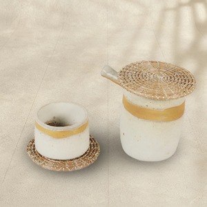 Posavasos planos de algas marinas hechos a mano Juego de 4 productos ecológicos Hecho en Vietnam Decoración de mesa al por mayor - Product Image 6