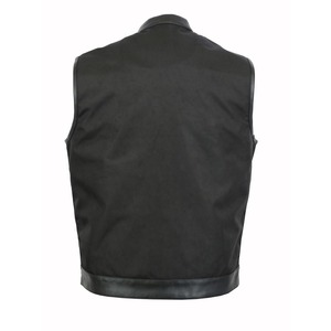 2025 High Quality Leather Vest For Men Customized Design Custom Color Top Quality Leather Vest Anti-Wrinkle - Product Image 6