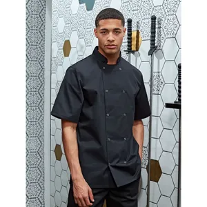 Studded Front <b>Chef</b> <b>Jacket</b> Cooking Tools for Professional Kitchen Merchandising - Product Image 3