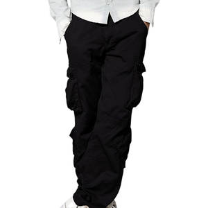 Pantalones Cargo Hombres Jogging Pantalones casuales Algodón Longitud completa Jogars Pantalones - Product Image 1