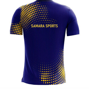 Camisetas de hombre bordadas de manga corta de verano transpirables de alta calidad con logotipo personalizado - Product Image 2