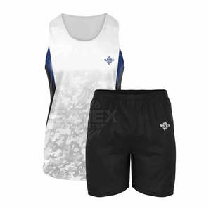 ชุดกีฬา7V7แนวสปอร์ตผ้าซาตินสี100% โลโก้แบบแห้งเร็วทำจากโพลีเอสเตอร์ระบายอากาศได้ดี - Product Image 1