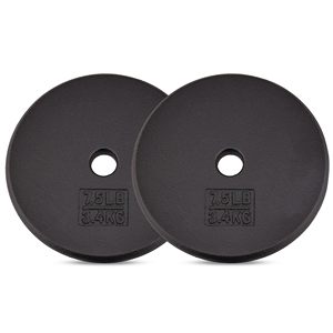 20kg cạnh tranh gang trọng lượng tấm nhỏ gọn <span class=keywords><strong>Barbell</strong></span> Bumper tấm Trọng lượng nâng cao su Tương thích thiết bị khác nhau - Product Image 1