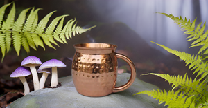Handcrafted 14 Ounce Solid <b>Copper</b> Moscow Mule Mugs Classic Unlined Beer Steins Old Fashioned <b>Cup</b> Mug C-Shape Sublimation Gift - Product Image 5