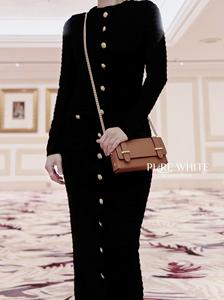 Bolso de mano tipo clutch pequeño con cadena para llevar cruzado - Cuero genuino italiano - Hecho a mano - PS654 - Product Image 6