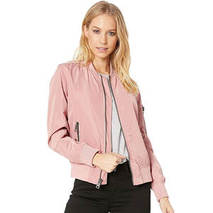 Chaquetas bomber recortadas para mujer personalizadas de calidad superior Tasa de fábrica mejor material servicio ODM para chaquetas bomber para mujer - Product Image 5