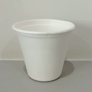 Taza de bagazo lista para compost para restaurante, servicio de bebidas, taza de té y café ecológica para hoteles y función corporativa institucional - Product Image 1