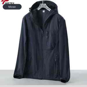 Custom Logo Soft Shell <b>Lightweight</b> <b>Hoodie</b> UPF 50+ Compression <b>hoodie</b> - Product Image 2