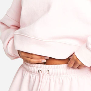 Sweat-shirt uni pour femme durable avec une texture douce pour un ajustement confortable et décontracté pour l'hiver avec un prix d'usine bon marché et un service OEM - Product Image 4