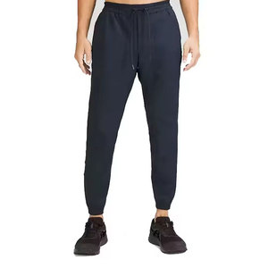 Pantalones Casuales Suaves Personalizados de Color Sólido, Pantalones Deportivos Cálidos de Invierno para Hombre, de Poliéster y Algodón - Product Image 1