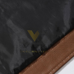 Veste d'hiver tendance pour homme en cuir véritable, doublure douce, respirante, écologique, col mandarin, pour le streetwear et les tenues quotidiennes - Product Image 6