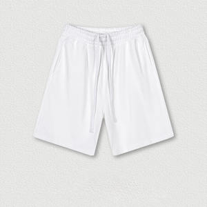 กางเกงขาสั้นผ้าคอตตอนสำหรับผู้ชายกางเกงขาสั้นผ้าคอตตอนผ้าฟลีซสำหรับฝึกซ้อมกางเกงวิ่งกางเกงวอร์มขาสั้นผ้า100% แบบสั่งทำ - Product Image 2