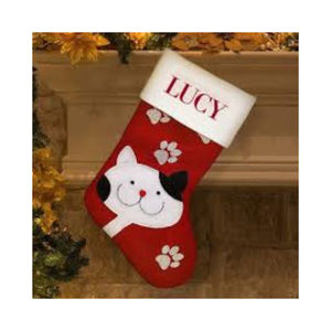 Wholesale Custom Home Fine Wool Knitted <b>Kids</b> Candy Gift Red Letter Christmas Socks Eng For Export - Product Image 2