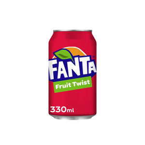Boisson gazeuse Fanta Fruit Twist disponible en vrac pour les acheteurs en gros - Product Image 1