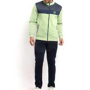 ชุดวอร์มสองชิ้นสำหรับผู้ชาย2024ชุดวอร์มสีทึบมาใหม่ - Product Image 1