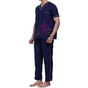 Modern Medical <b>Scrub</b> Suit Cotton High Quality <b>Scrub</b> <b>Sets</b> for Men Comfort Support Wear - Product Image 3