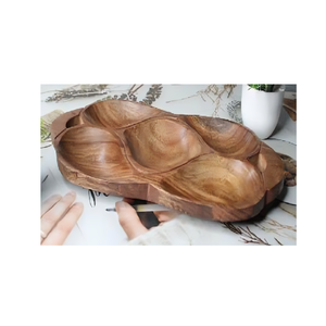 Bandeja de madera ecológica para encimera de cocina, decoración de comedor, estilo moderno, Apto para lavavajillas, duradero, 100 Uds., para organización de servicio - Product Image 1