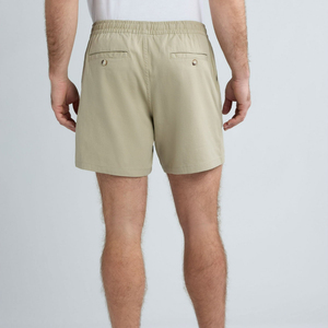 Pantalones cortos de mezclilla de lona de algodón 100% informales para hombre con bordado 3D, pantalones calientes con cordón de cintura media, pantalones cortos de alta calidad al por mayor - Product Image 4